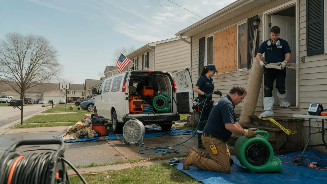 Water Damage Restoration in New Knoxville, OH near me